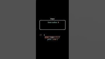 Area of a Circle || DSA || Step by Step Execution || Python || Animation || #shorts  #animatedcoding