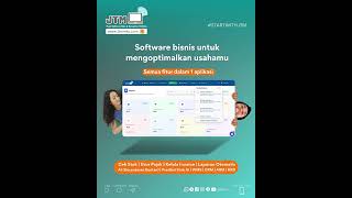 Capek urus stok manual? Pajak ribet? Laporan telat? 😩  #jtmsoftware #jtmd #jtmerp #jtmv #jtmsh #erp