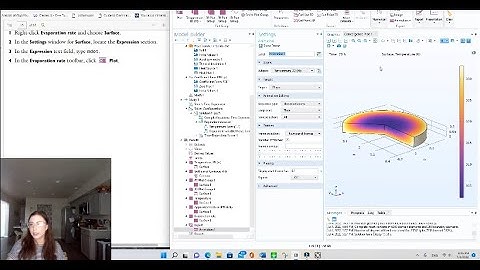 Vacuum Drying COMSOL Tutorial