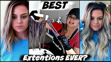 BEST EXTENSIONS EVER 💯 | UNBOXING HIDDEN CROWN + COLOR DEMO + 12HR WEAR TEST!