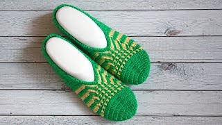 Следки крючком, тапочки крючком, мастер-класс для начинающих Следки крючком, тапочки крючком, мастер-класс для начинающих