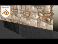 How to covert a texture to mesh in blender using displacement map