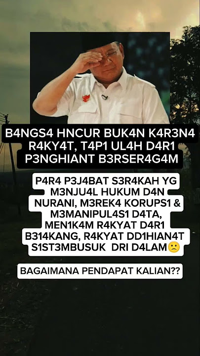 B4NGS4 HNCUR BUK4N K4R3N4 R4KY4T, T4P1 UL4H D4R1 P3NGHIANT B3RSER4G4M #fypyoutube #news