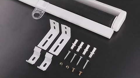 Cordless Zebra Roller Blinds Installation Instructions