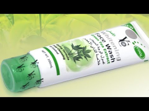 yc whitening face wash green tea extract reviews