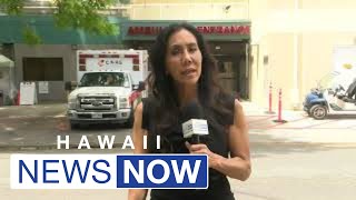 With ERs on Oahu packed, ambulances are stacking up outside rather than responding to 911 calls