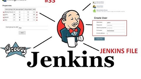 DEVOPS CLASS- 33 | JENKINS | MANAGE & ASSIGN ROLES| JENKINS FILE| JENKINS GROOVY | AWS | DEVOPS |
