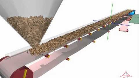 Flat mining conveyor belt