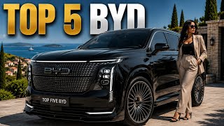 🔥 Top 5 BYD Luxury SUVs of 2026-27 – Insane Range, Supercar Speed & Ultimate Luxury!