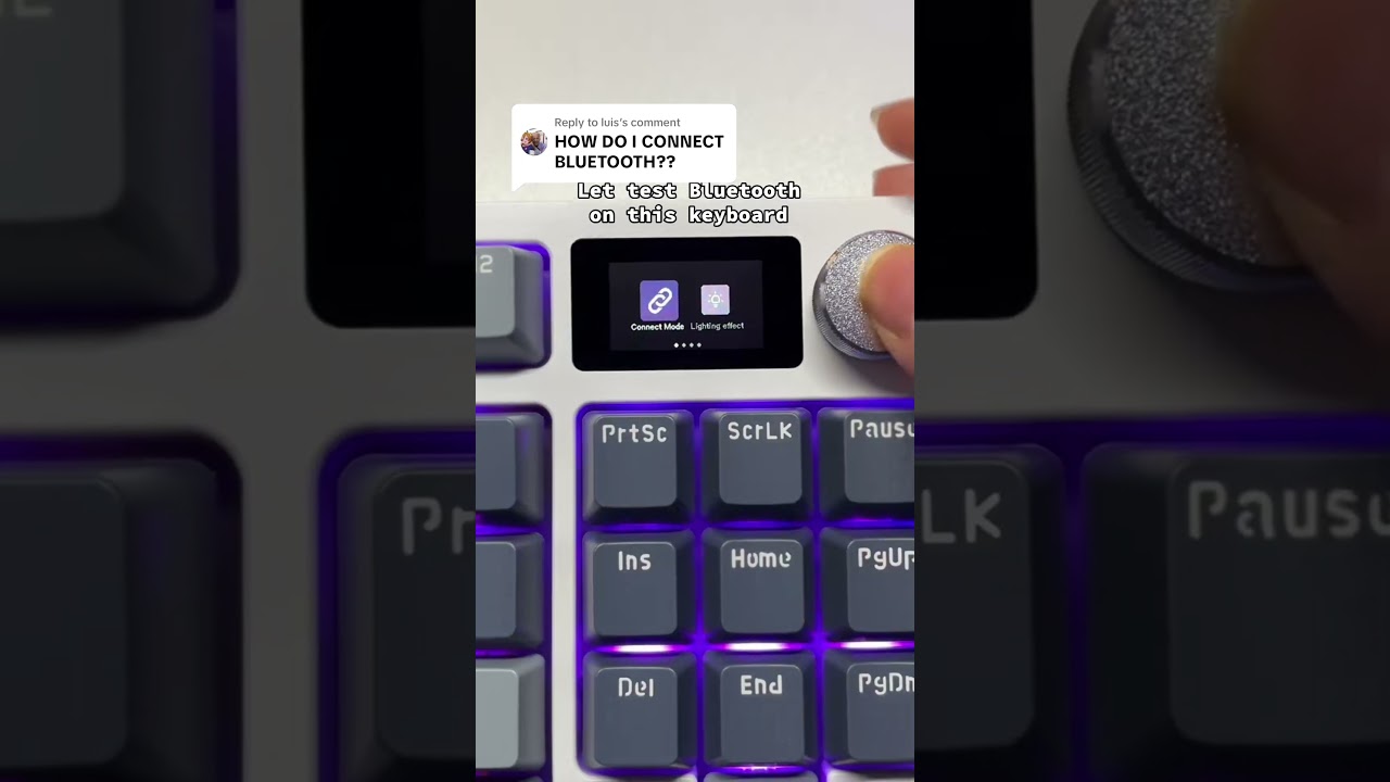How to Setup Bluetooth on Attack Shark K86 Keyboard 