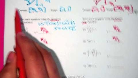 9.5 Inverse Trig (part 1)