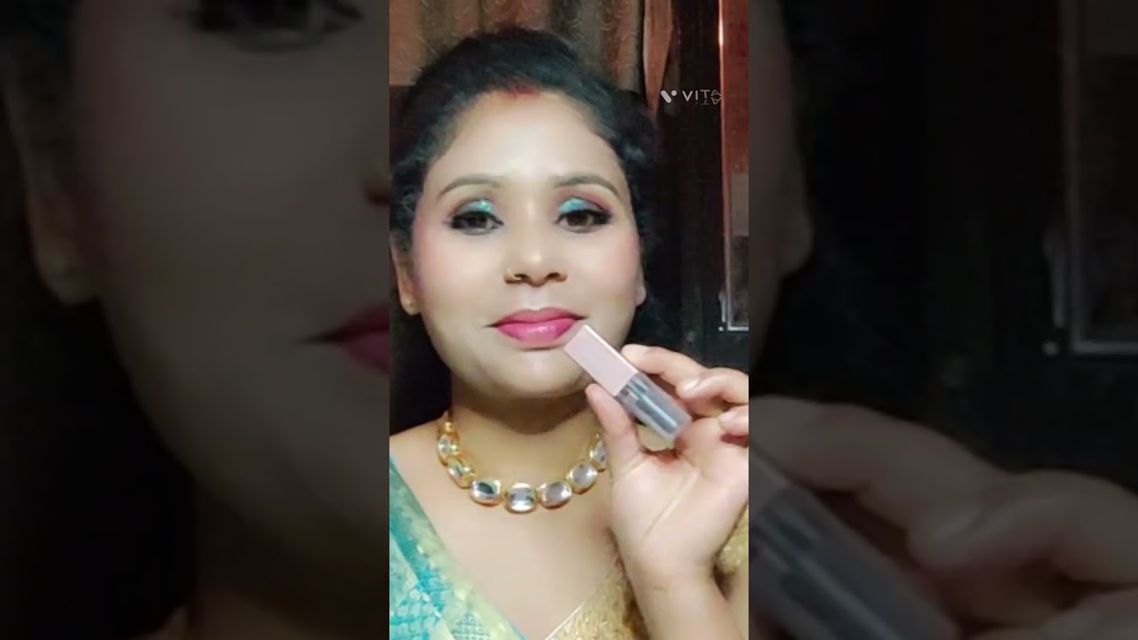 liquid eyeshadow+lipstick 💋 hack 😍