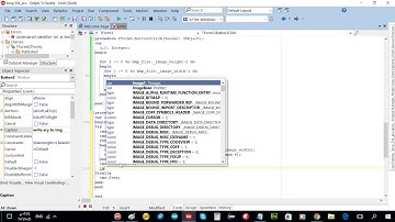 معالجة الصور الرقمية بلغة دلفي الدرس 6