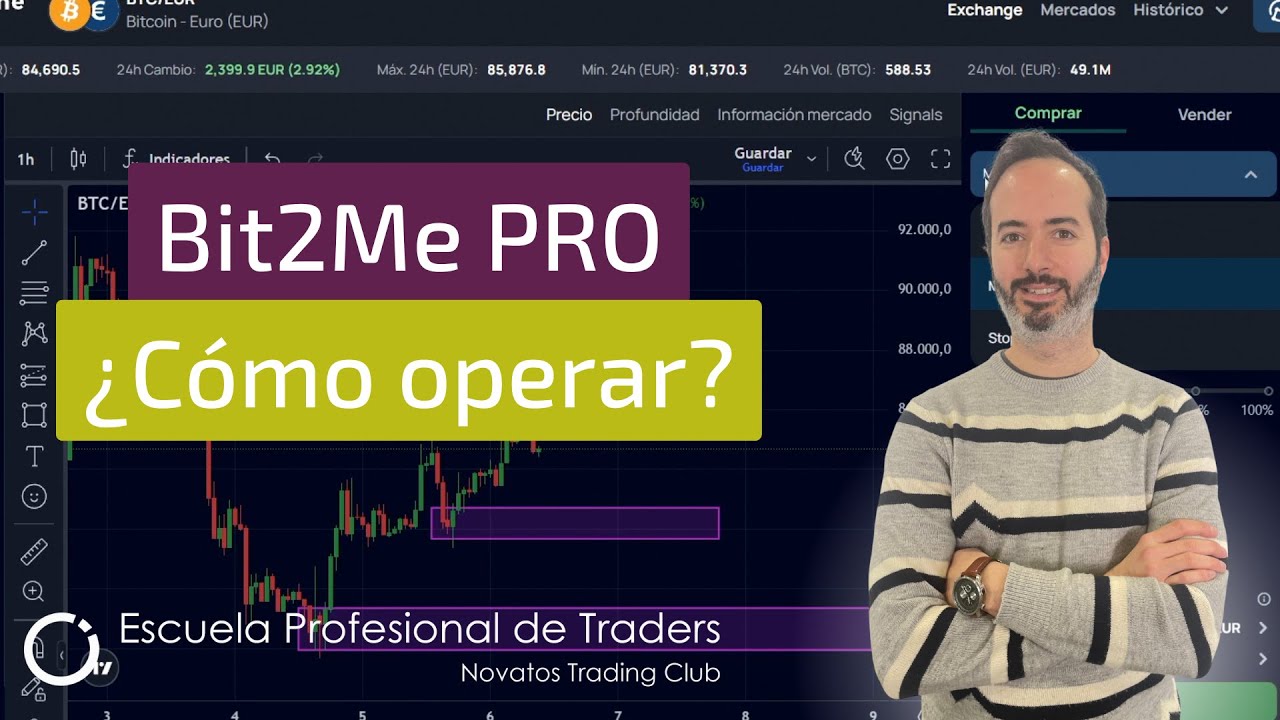 🔎 Review exchange BIT2ME ¿Cómo funciona la plataforma PRO? | 15€ GRATIS |  Ventajas y Desventajas