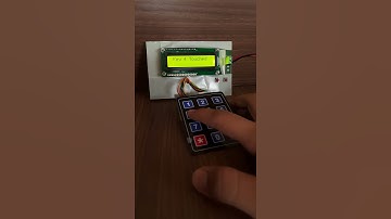 3x4 Matrix Capacitive Touch Keypad