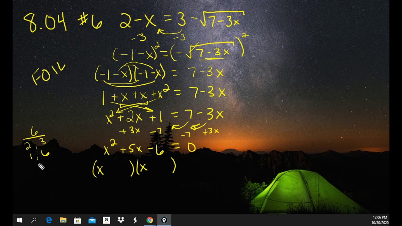 How to Solve Radical Equations - YouTube