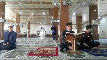 آي من سورة الزخرف المباركه استماعا طيبا