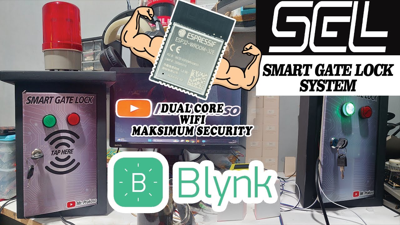Smart Gate Lock Terbaru versi 2.0 - YouTube