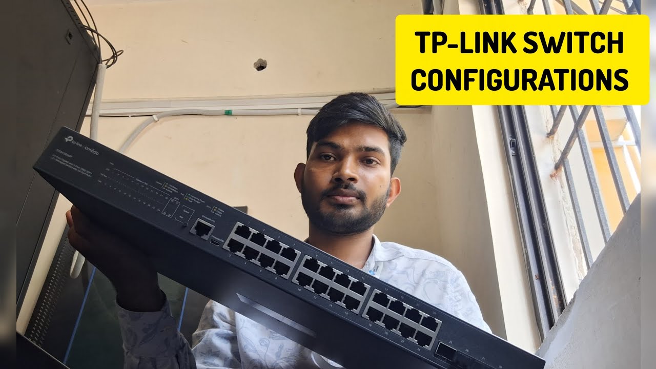How to configure tp link switch | how to set up tp link switch - YouTube