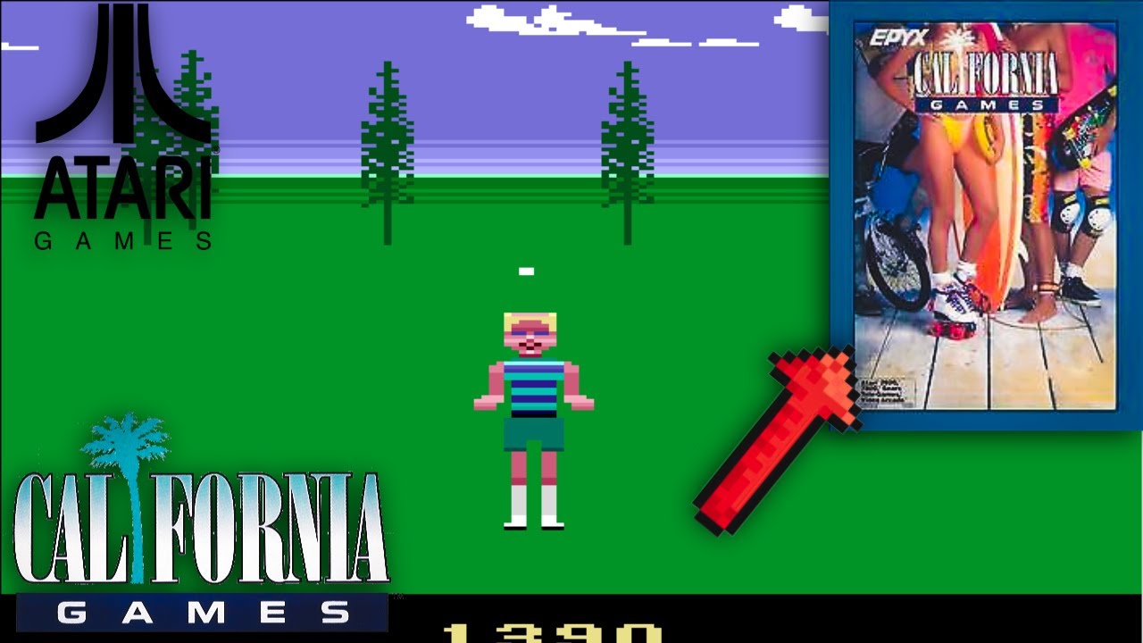 California Games Atari – The Ultimate '80s Sports Throwback!