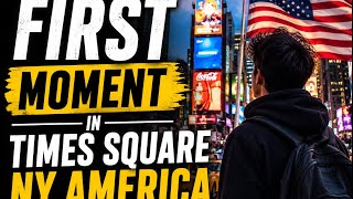 First Steps in Times Square, NY, #timessquare#amazing #newyork 