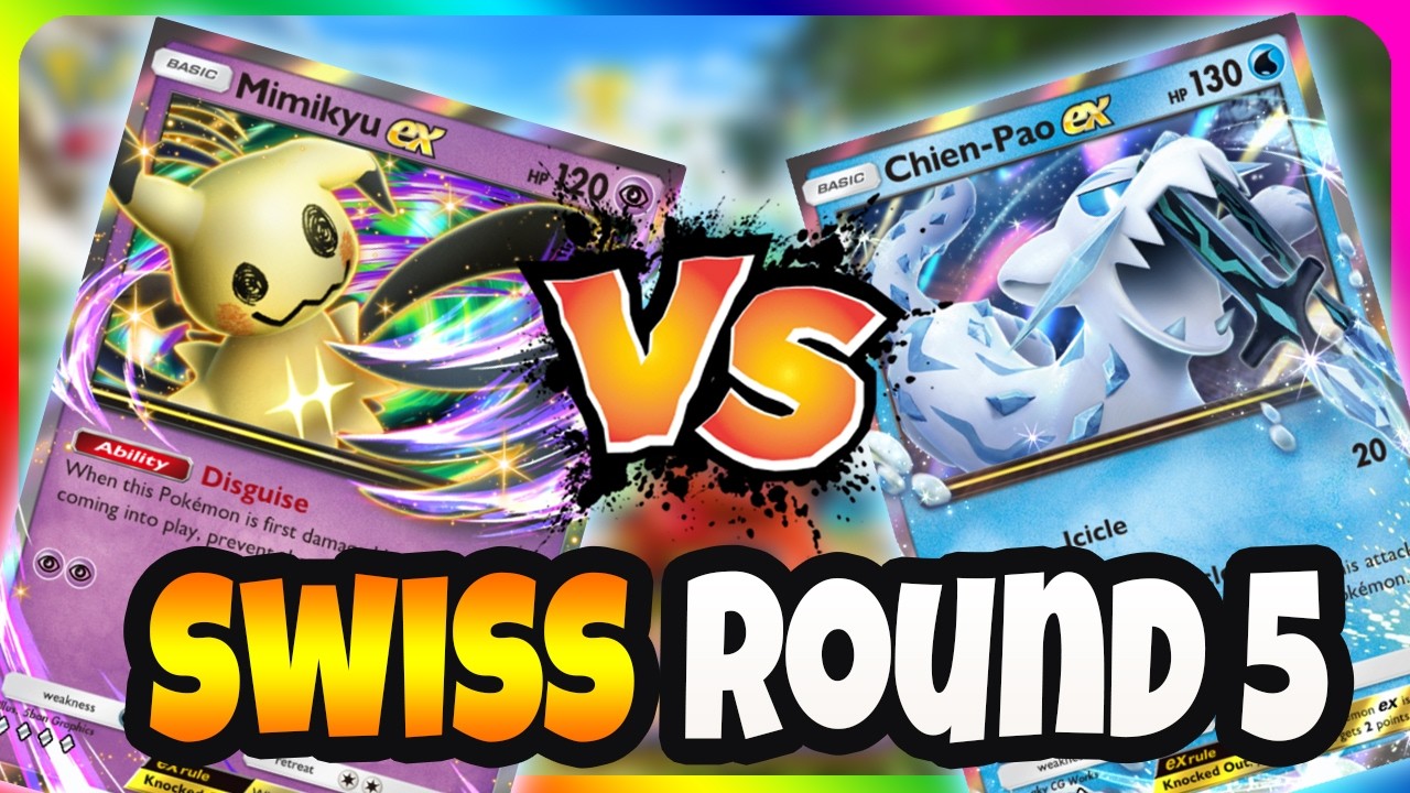 MIMIKYU EX ПРОТИВ CHIEN PAO SUICUNE EX! Чудеса Палдеана! | Pokemon TCG Pocket