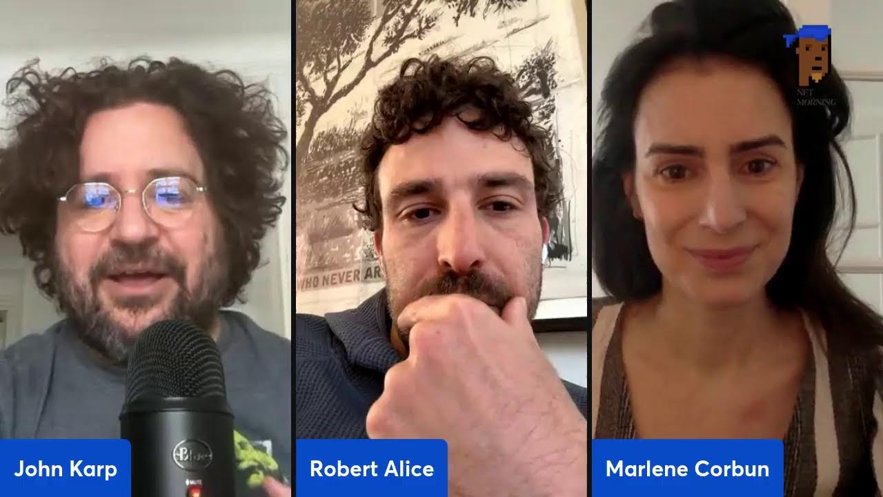 NFT Morning with Robert Alice and La Collection