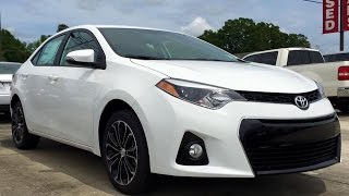 2015 Toyota Corolla S Plus Full Review, Start Up, Exhaust