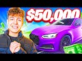 I Wrapped My $50,000 Car PURPLE!