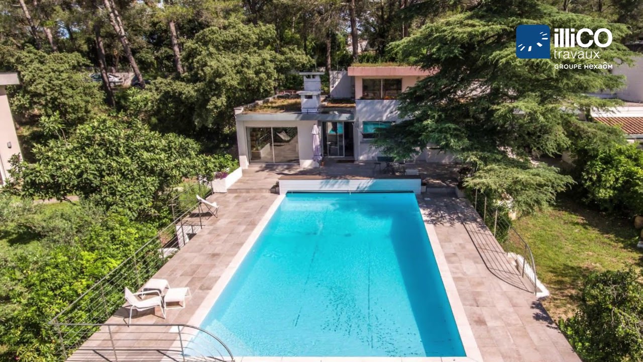 Réalisation Dune Terrasse En Pierre Autour Dune Piscine à Clapiers Par Illico Travaux