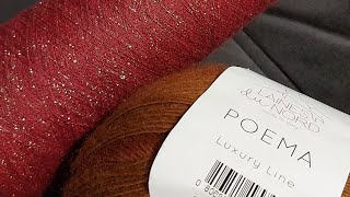 #POEMA. СКАНДИНАВСКИЙ ПЛАТОК- БАКТУС  (КОСЫНКА).Подбор пряжи.   https://t.me/MasterscayaMK