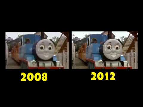 Thomas Land At Drayton Manor Advert 2008 And 2012 Comparison 