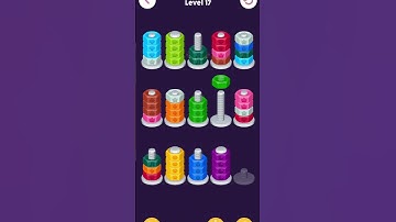 colour Boult sorting puzzle #sorting #colour #coloursorting #games