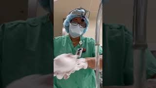 How a surgeon scrubs for surgery