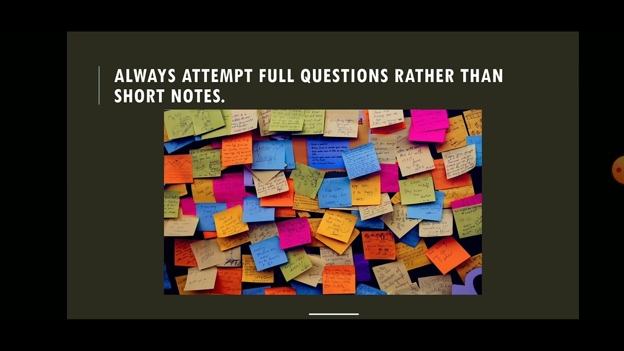 HOW TO WRITE ANSWERS IN EXAM?