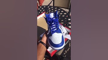 EARLY LOOK!! 2021! NIKE DUNK HIGH RETRO “ GAME ROYAL” SNEAK PEEK!🔥💙