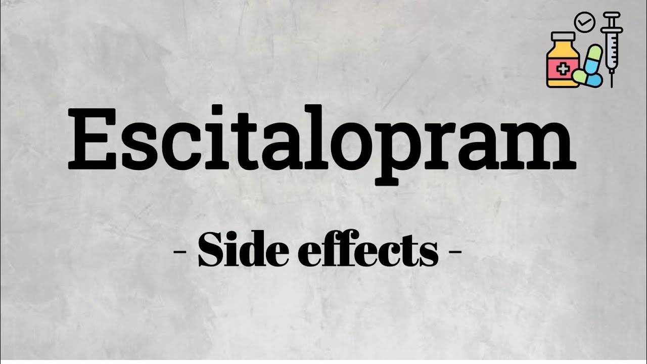Escitopram Rash Escitalopram: Uses, Side Effects, and Safety Profile Explained - YouTube
