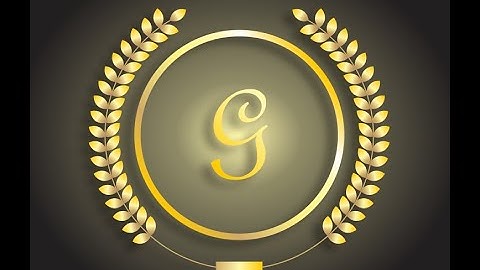 Gold effect in CorelDraw #CorelDrawTutorial #gold