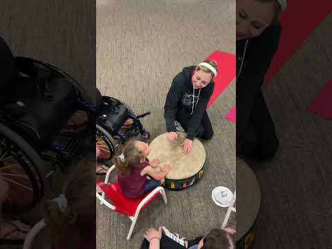 Therapists and teachers in the Family Learning Center hosted a Watermelon Therapy Festival!
