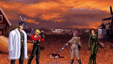 Whip & Vanessa vs Rock & Yamazaki (DLC Comemoration KOF XIV)