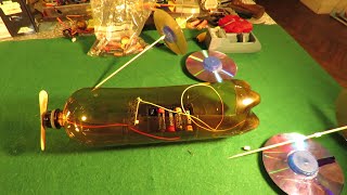 Pop Bottle RC Fan Car becomes RC Fan Boat 200406