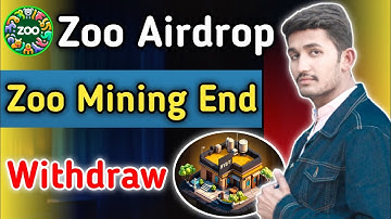 How to Zoo Airdrop Mining App | Zoo Mining End Update Withdraw | Zoo Claim Airdrop Crypto 2025