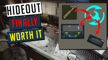 Craft IGOLNIK, HOSES, MAGBOX & MORE in the HIDEOUT - finally worth upgrading (Escape From Tarkov)