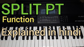 casio ctx 870in | split function | how to use split pt function point in casio ctx 870in