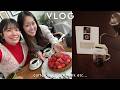 【vlog】皆さんにご報告とお誕生日をお祝いしてもらった日🎂🌸