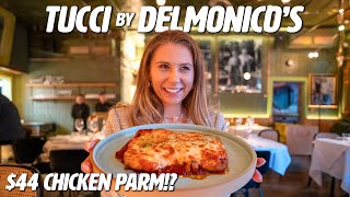 TUCCI Delmonico's New Sister Restaurant Opening Day! Best Italian Food in NYC?