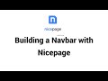 How to create a navbar with nicepage