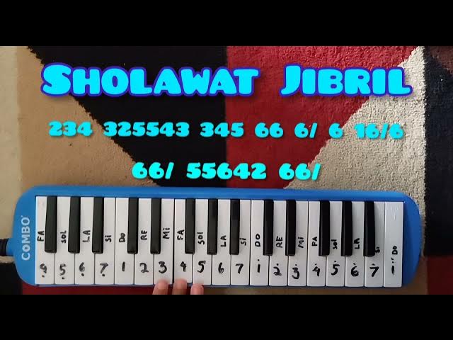 Sholawat jibril not angka pianika - YouTube