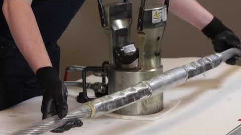 PLP Compression Splice for ACSR & ACSS Conductors