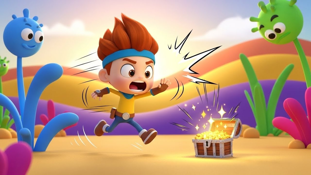 Fortnite Tiny Hero Dropped His Loot Chest | Nursery Rhymes for Kids & Baby Songs